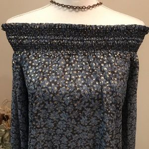 Michael by Michael Kors Off the Shoulder Blouse